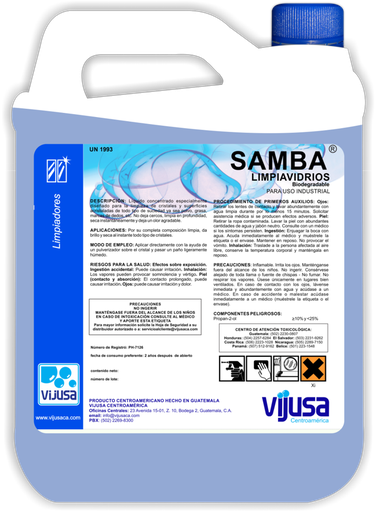 [LM0116] SAMBA  (5 LITROS)                                             